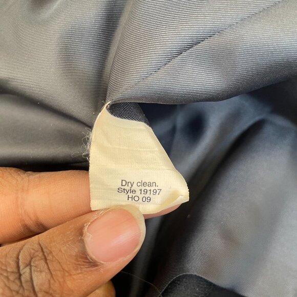 J.Crew Long Boyfriend Blazer High Quality Wool Blend Soft Fully Lined Black W 0 - Picture 9 of 9